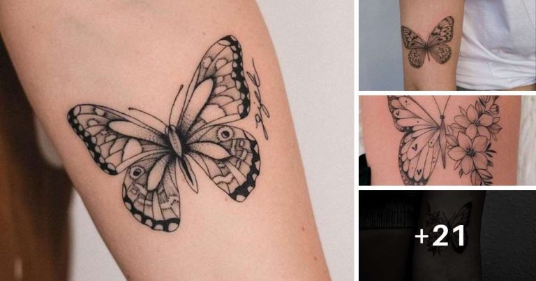 As 21 Tatuagens de Borboletas Mais Bonitas para um Estilo Sutil