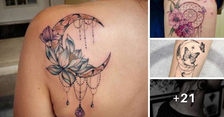 Explore o significado profundo das tatuagens femininas de Caça Sonhos