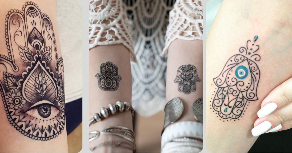 tatuagens mão de Fátima