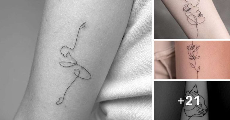 Tatuagens em Traço Fino: A Arte da Elegância e da Beleza