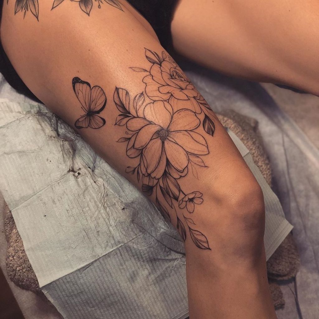Tatuagens nas pernas