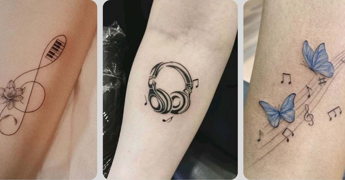 Tatuagens Femininas Musicais