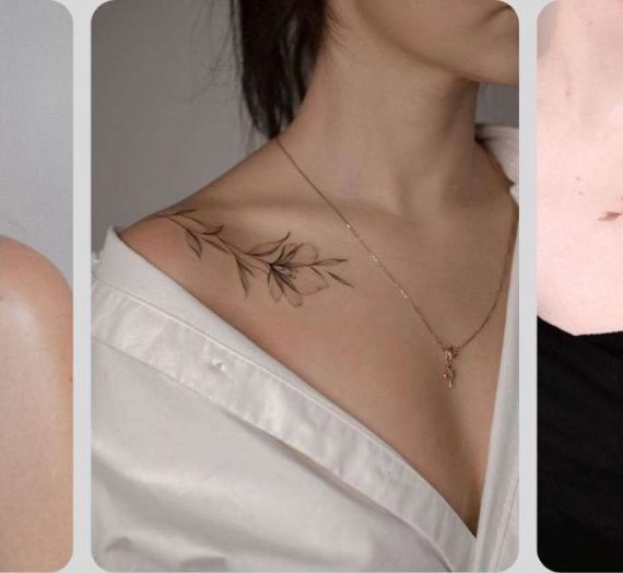 21 Tatuagens Florais no Ombro: Unindo Elegância e Delicadeza