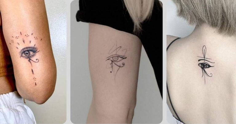Tatuagens de Olho de Hórus: 16 Exemplos de Estilo e Poder para Mulheres Contemporâneas