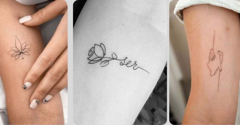 Tatuagens Femininas em Estilo Fine Line: A Beleza e Sofisticação em Linhas Finas