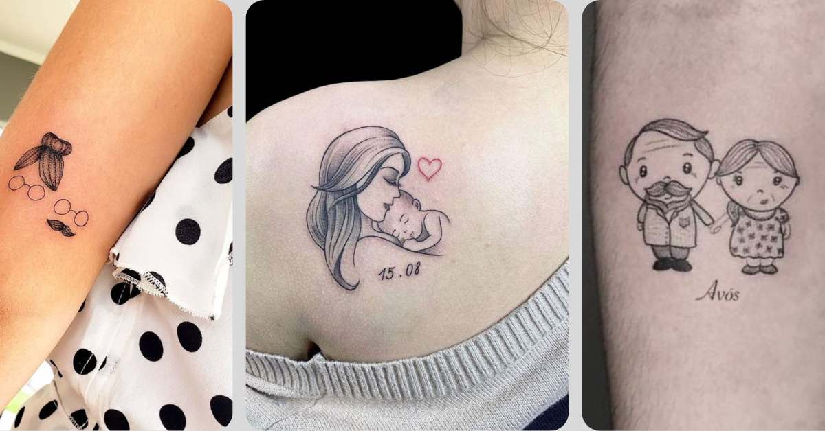 tatuagens femininas de homenagem