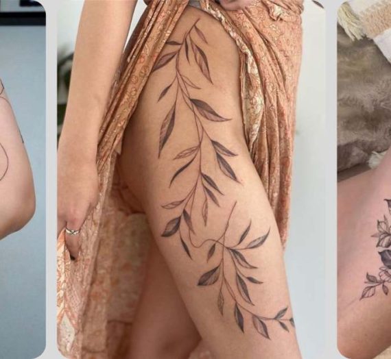 O Fascinante Mundo das Tatuagens Elegantes nas Pernas Femininas