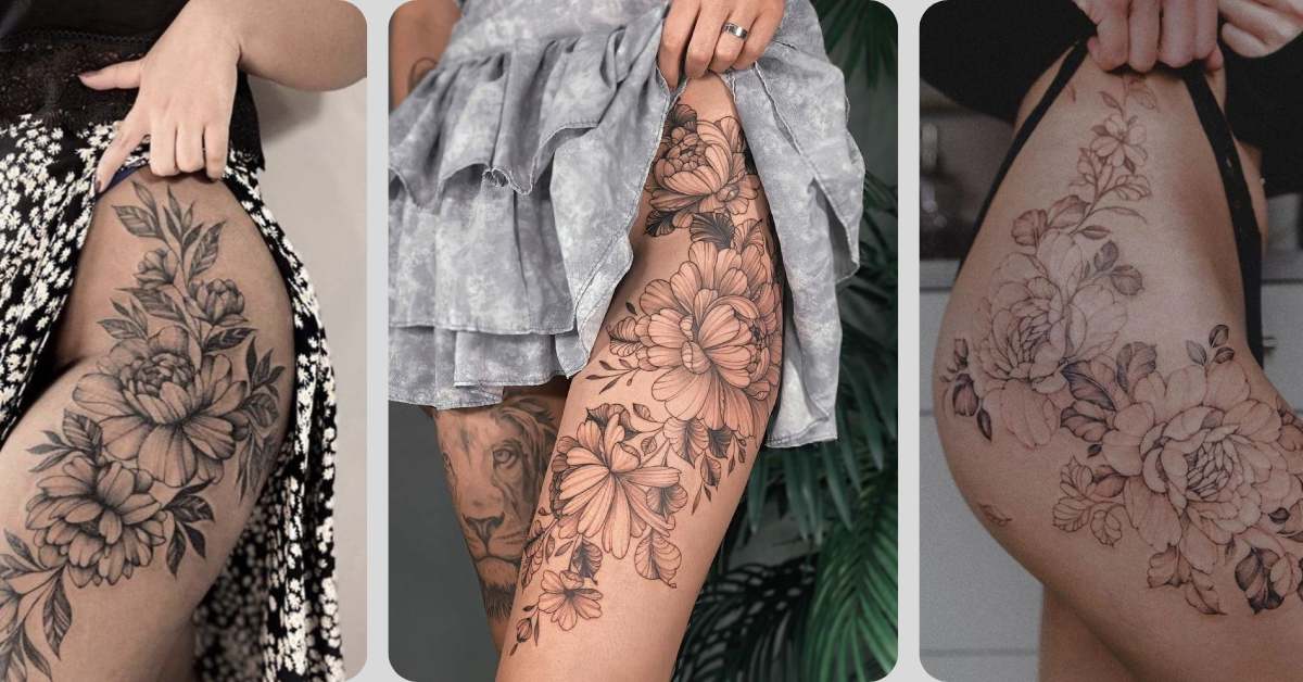 Tatuagens femininas no quadril