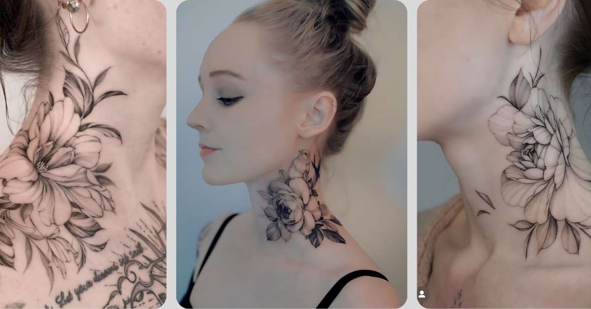 Tatuagem no pescoço