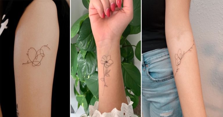 Tatuagens minimalistas para mulheres: estilo, significado e onde fazer