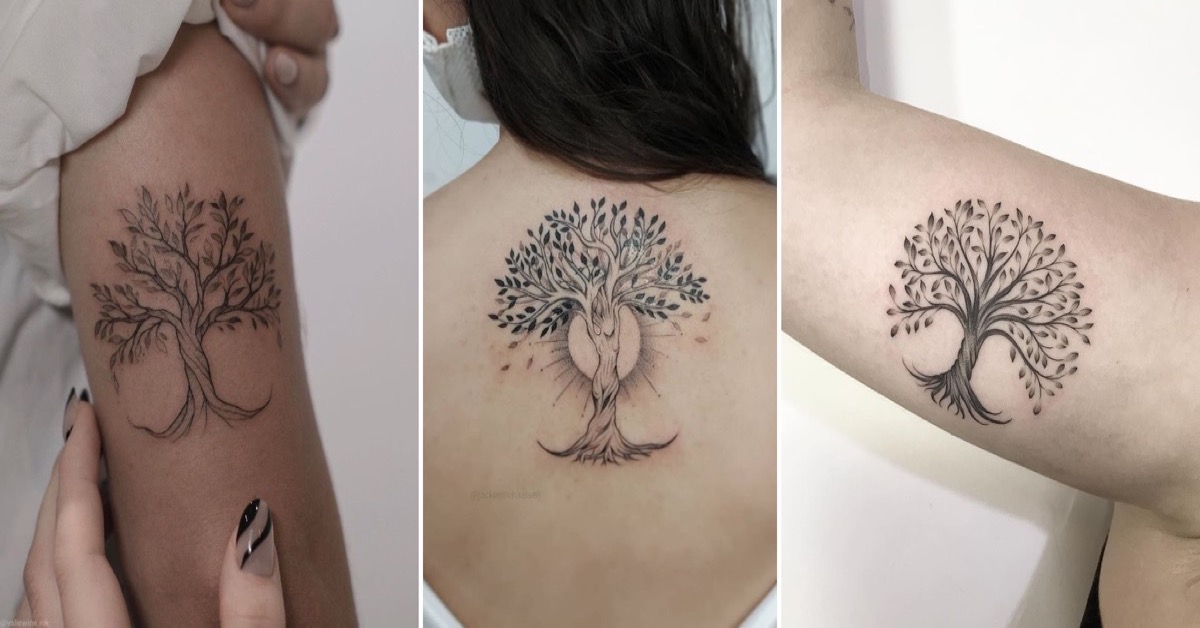 21 Tatuagens Femininas de Árvore da Vida: Raízes Profundas e Conexões Universais