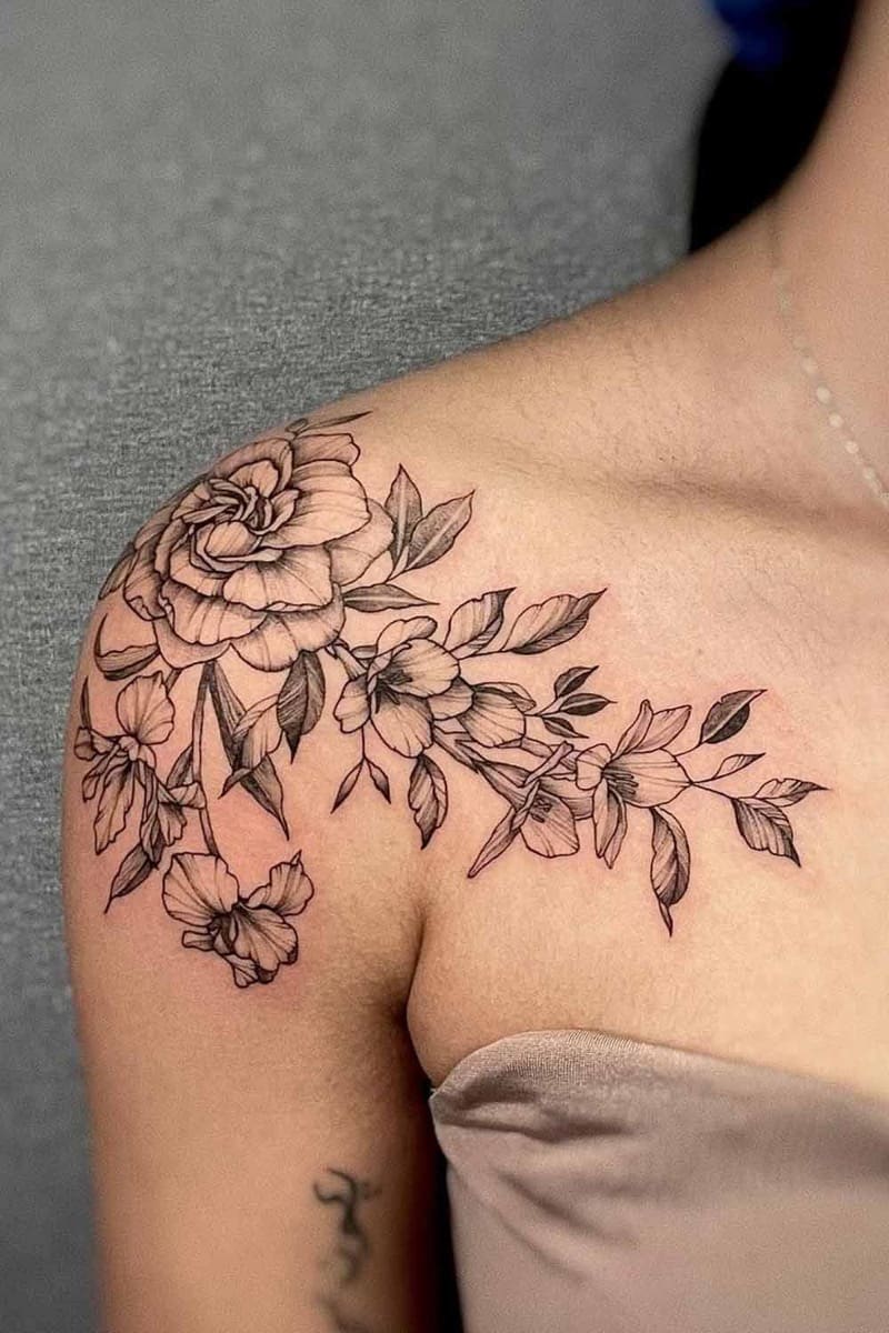 25 Tatuagens nos Ombros: Inspirações, Dicas e Significados - 123 Tatuagens