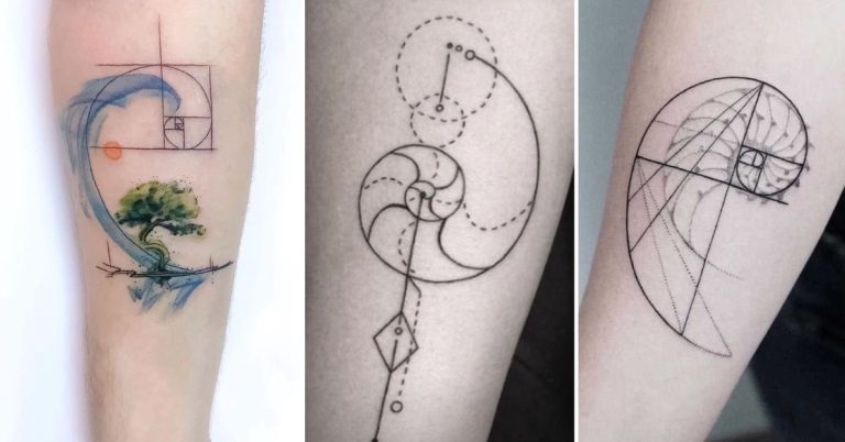 Descubra a Beleza Oculta nas Tatuagens Femininas Inspiradas em Fibonacci