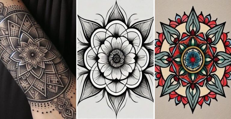 25 Tatuagens de Mandala: Designs, Significados e Cuidados