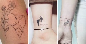 22 Tatuagens Femininas de Mãe e Família: Um Símbolo de Amor e Conexão