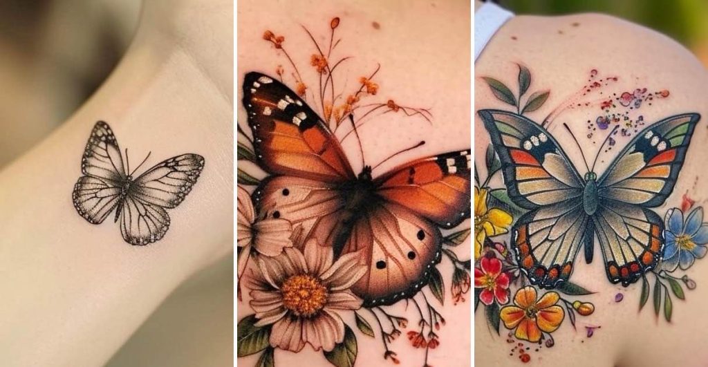 12 Tatuagens de Borboletas e Seus Significados: Uma Expressão de ...