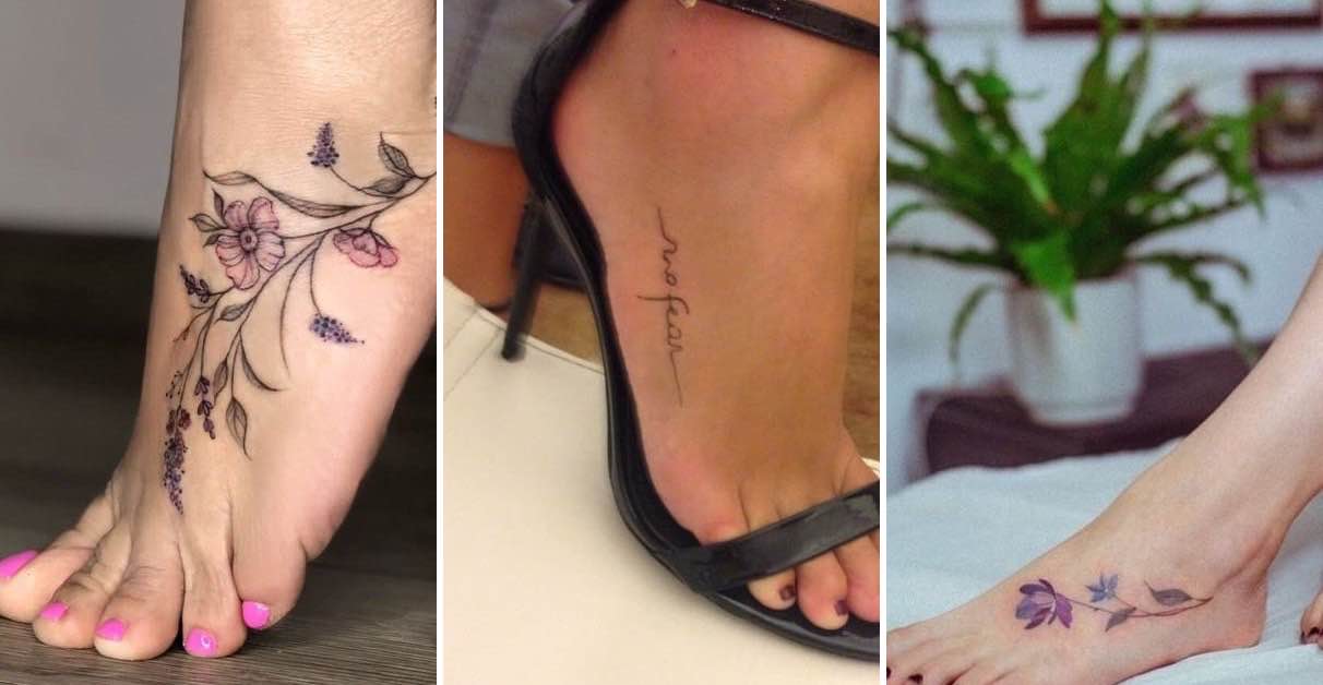Tatuagens Femininas nos Pés