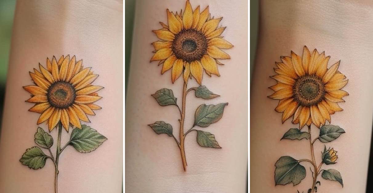 Tatuagens de Girassol