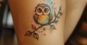 tatuagens de corujas