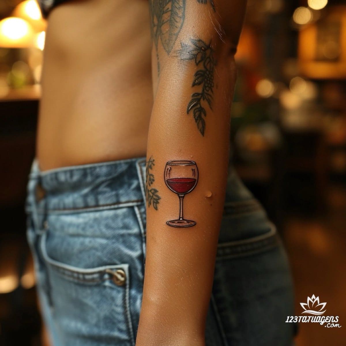 tatuagem-copo-de-vinho_24 - 123 Tatuagens