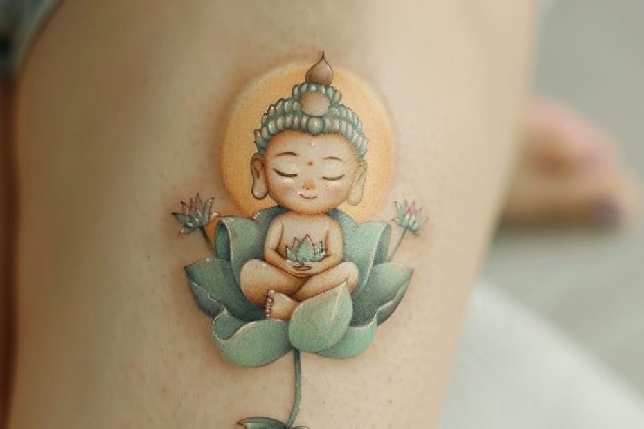 tatuagens femininas de Budas