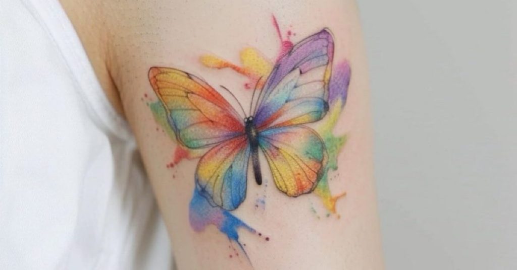 tatuagem de borboleta