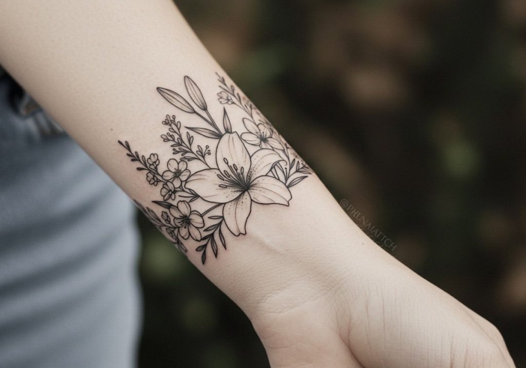 Tatuagens Femininas no Estilo Bracelete: Uma Tendência Elegante e Atemporal