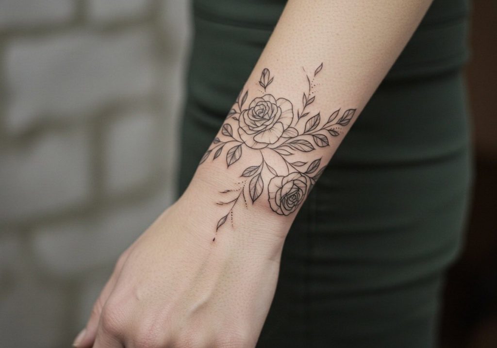 Tatuagens Femininas no Estilo Bracelete: Uma Tendência Elegante e Atemporal