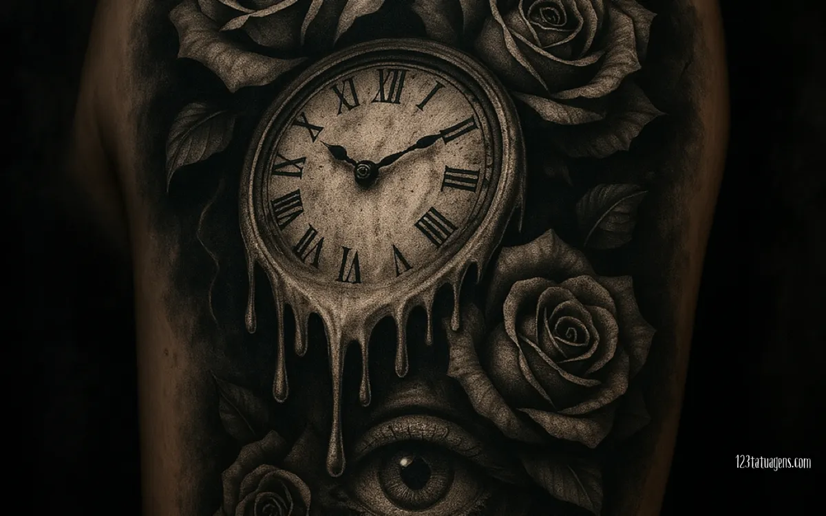 simbolismo da rosa nas tatuagens femininas