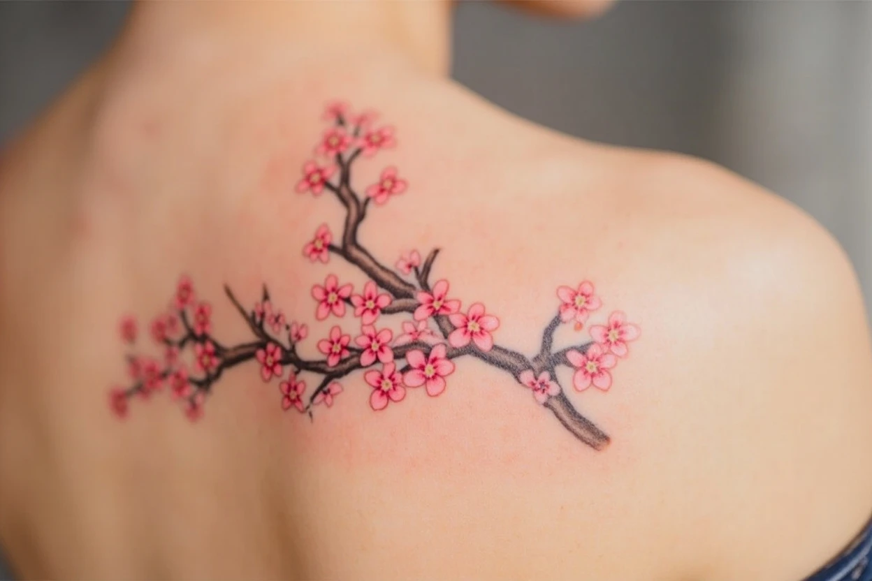 Significados Ocultos das Tatuagens de Cereja para Mulheres