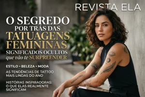 O Segredo por Trás das Tatuagens Femininas: Significados Ocultos que Vão Te Surpreender