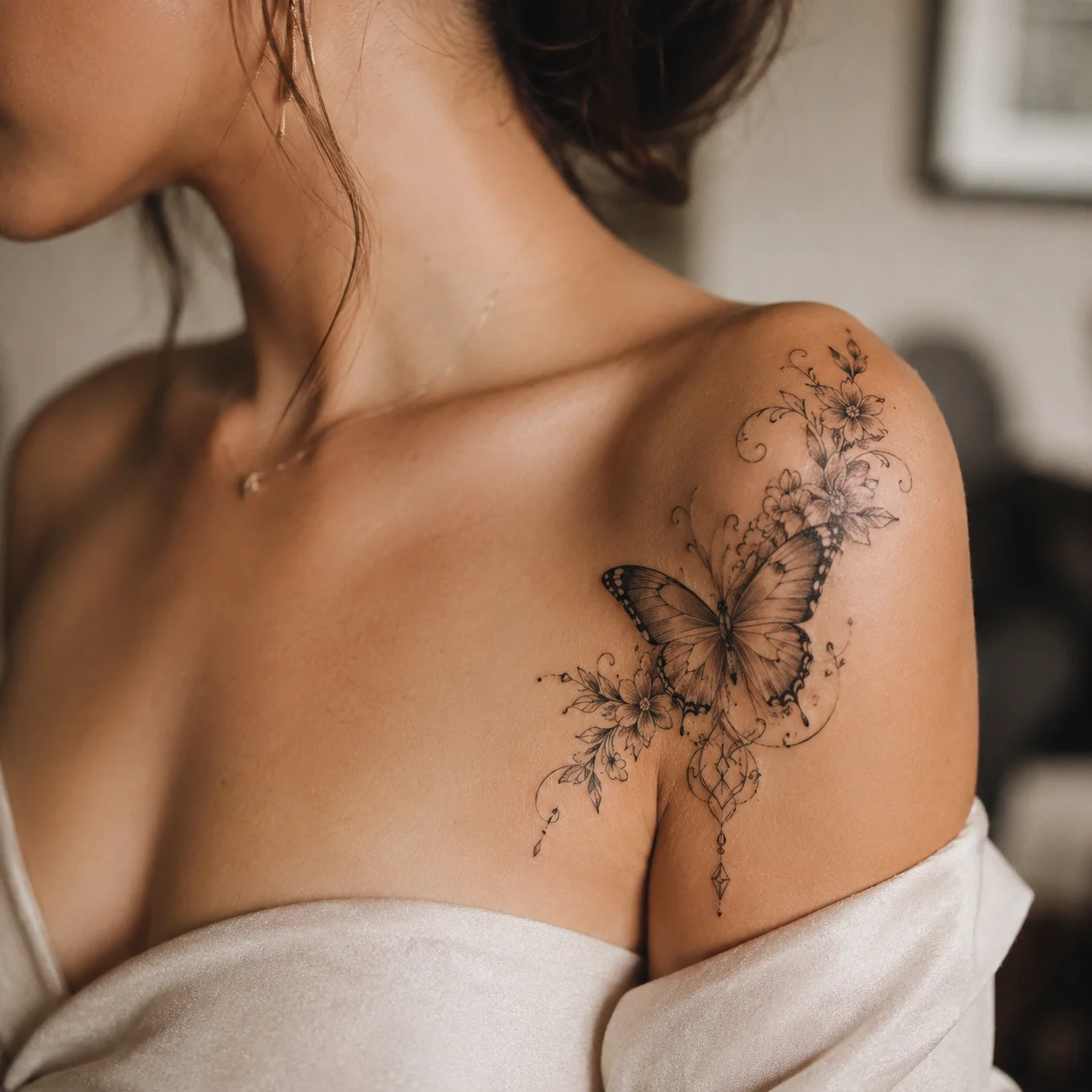 tatuagem-feminina-no-ombro-fineline-inspiracoes-delicadas-que-estao-em-alta-9