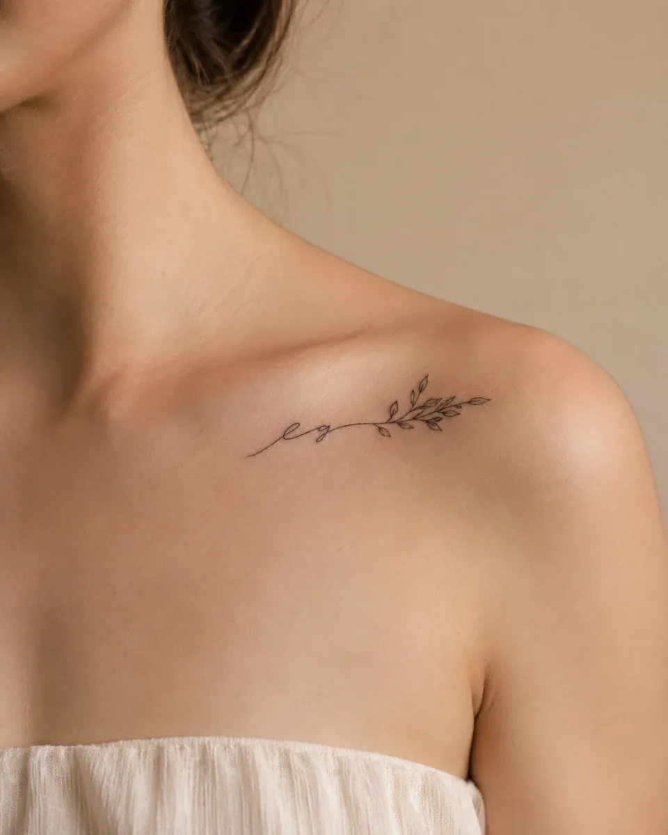 Tatuagens delicadas no ombro feminino: estilos para um visual elegante