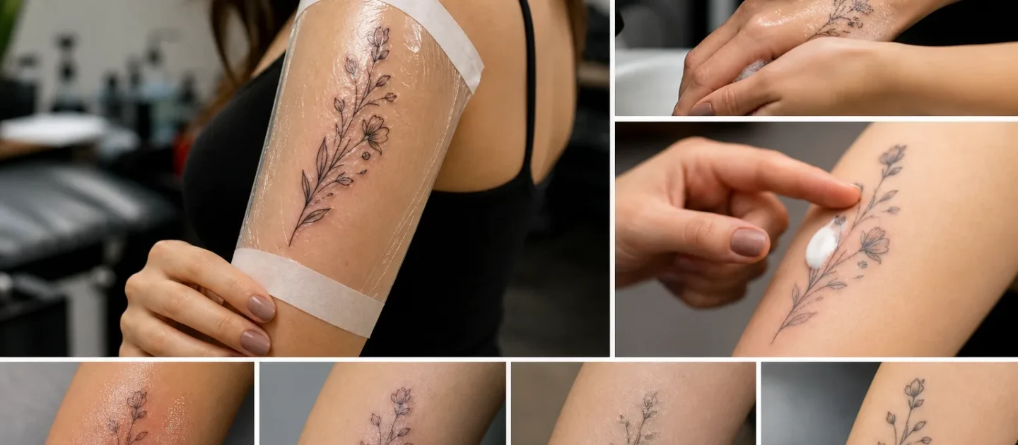 Como cuidar da primeira tatuagem: passo a passo da cicatrização