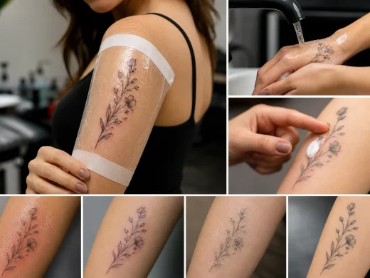 Como cuidar da primeira tatuagem: passo a passo da cicatrização