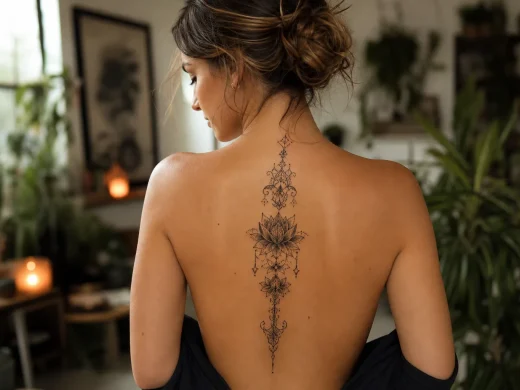 Tatuagem nas costas feminina: ideias, estilos e significados