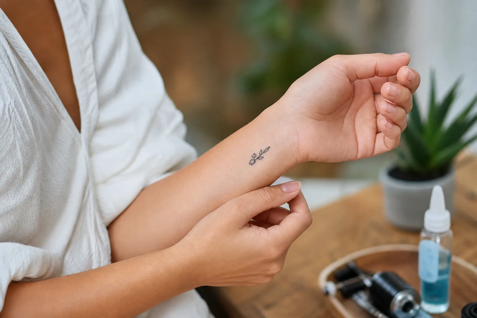 Tatuagem pequena no pulso: ideias, visibilidade e cuidados