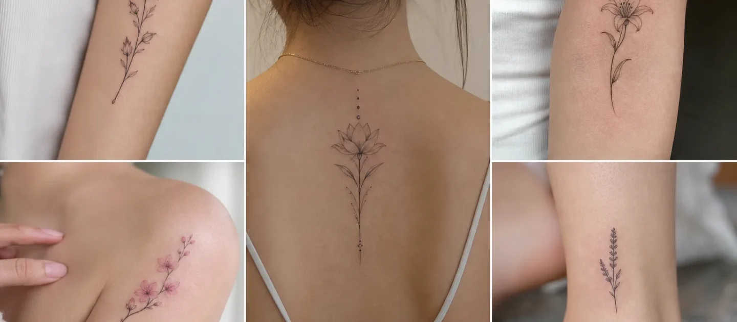 5 tatuagens de flores e seus significados: ideias delicadas