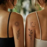 5 tatuagens para irmãs: símbolos e ideias combinando