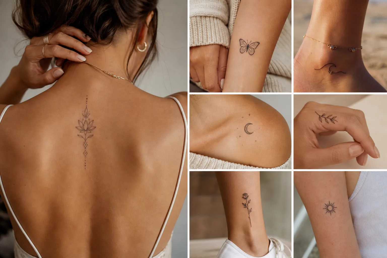 Tatuagens pequenas com significado: ideias femininas e como escolher