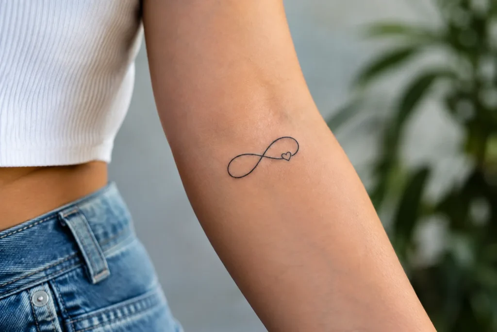 Tatuagem de infinito: significados, ideias e onde fazer