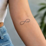 Tatuagem de infinito: significados, ideias e onde fazer