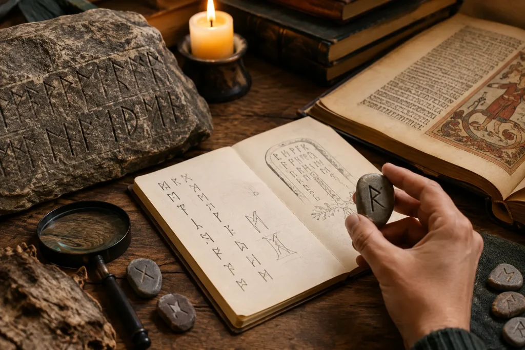 Como interpretar o significado de uma runa