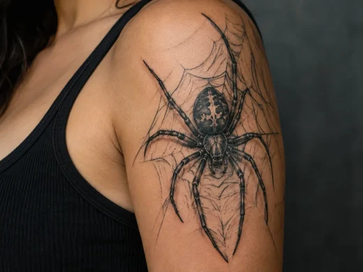 Tatuagem de aranha: significados, simbolismos e ideias de desenho