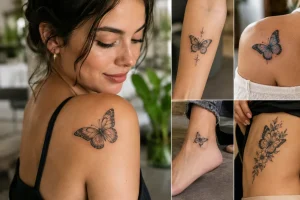 Tatuagem de borboleta: significados, estilos e locais do corpo